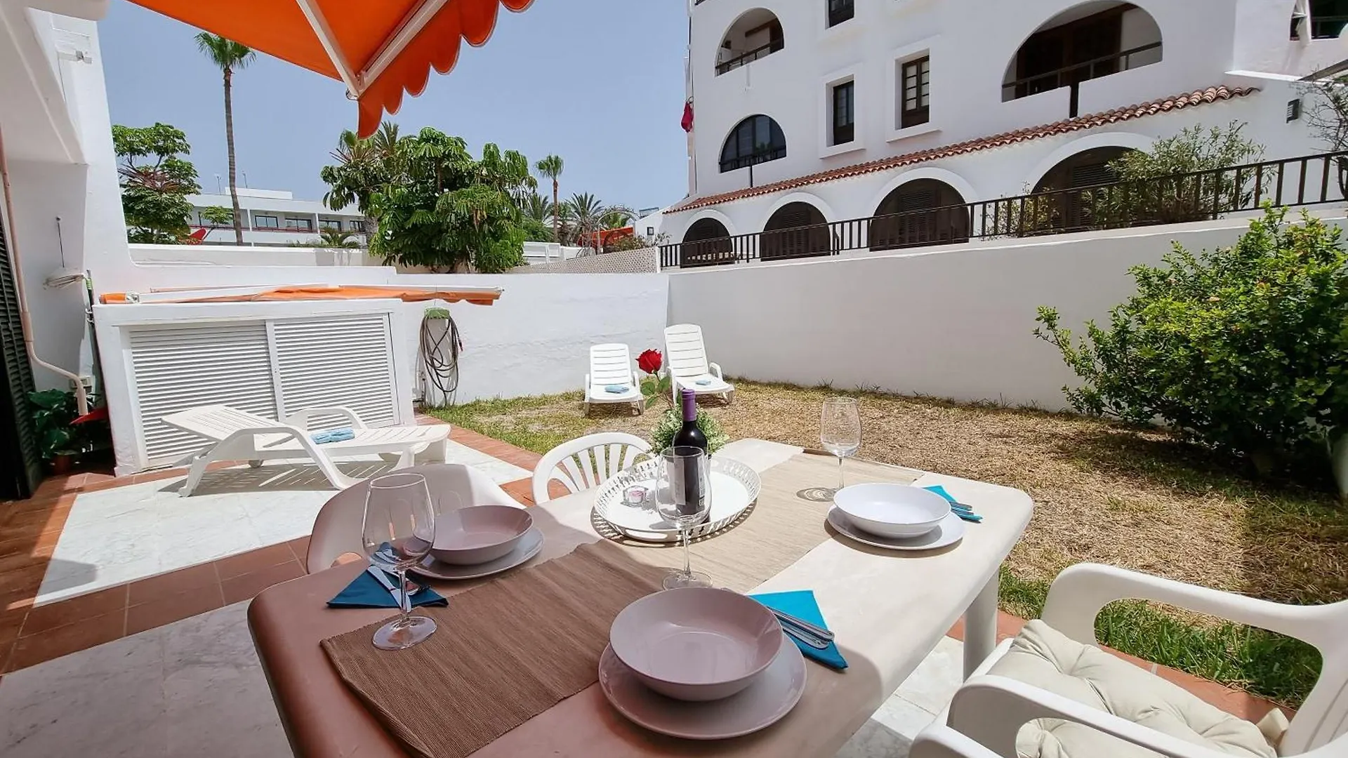 Daire Appartement In Playa De Las Americas Mit Terrasse İspanya
